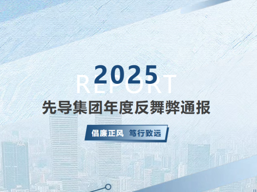 先导集团2025年度反舞弊通报